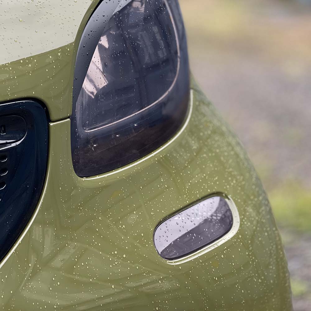 PaintProtection Paint protection film on cars bumper