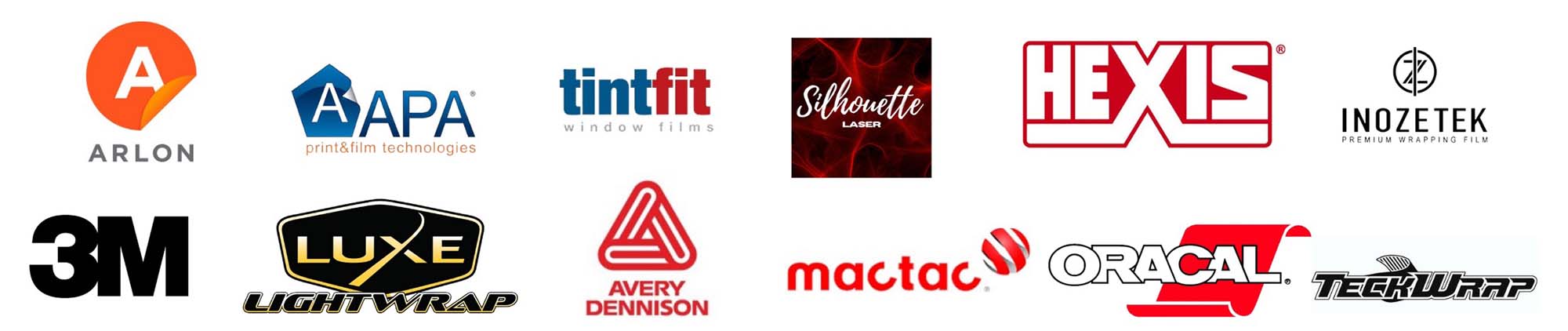 Our supply partners logos
