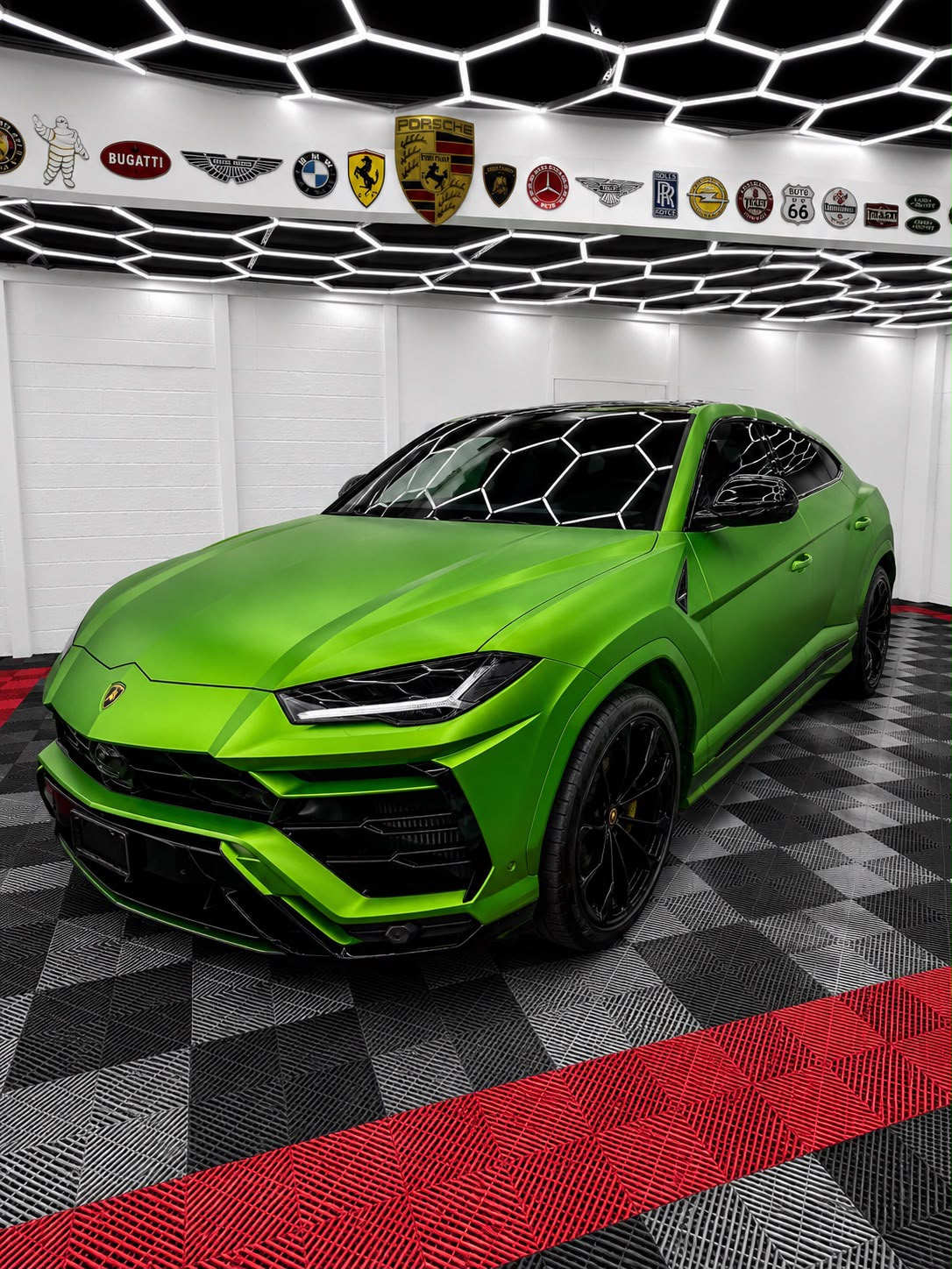 Green lambo uras
